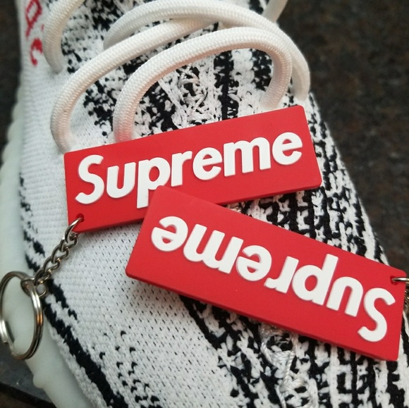 2018 Supreme Box Logo Rubber Keychain